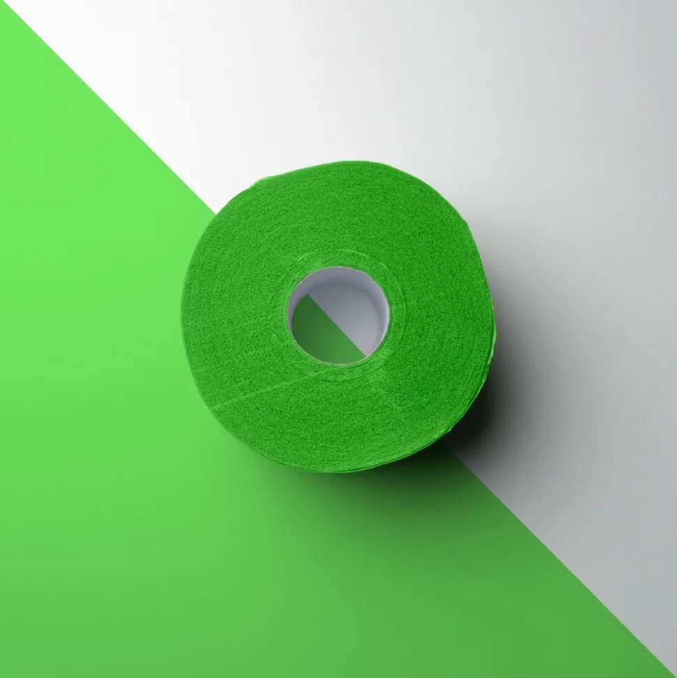 L3VEL3 Green Neck Strip Paper Bundle 5 Rolls