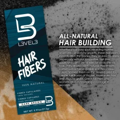 L3VEL3 Hair Fibers Brown 27.5g