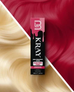 L3VEL3 Kray Electric Pink Semi Permanent Color Tube 100 ml
