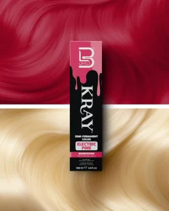 L3VEL3 Kray Electric Pink Semi Permanent Color Tube 100 ml