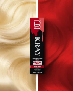 L3VEL3 Kray Electric Red Semi Permanent Color Tube 100 ml
