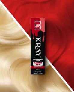 L3VEL3 Kray Electric Red Semi Permanent Color Tube 100 ml