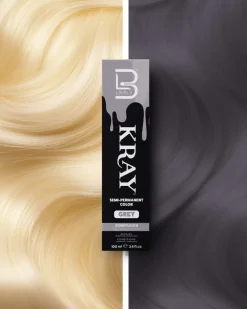 L3VEL3 Kray Grey Semi Permanent Color Tube 100 ml