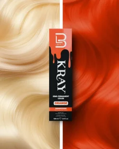 L3VEL3 Kray Orange Semi Permanent Color Tube 100 ml
