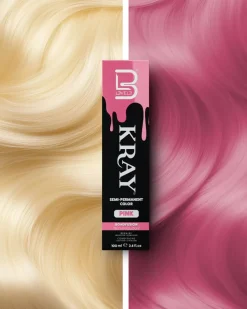 L3VEL3 Kray Pink Semi Permanent Color Tube 100 ml