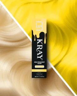 L3VEL3 Kray Yellow Semi Permanent Color Tube 100 ml