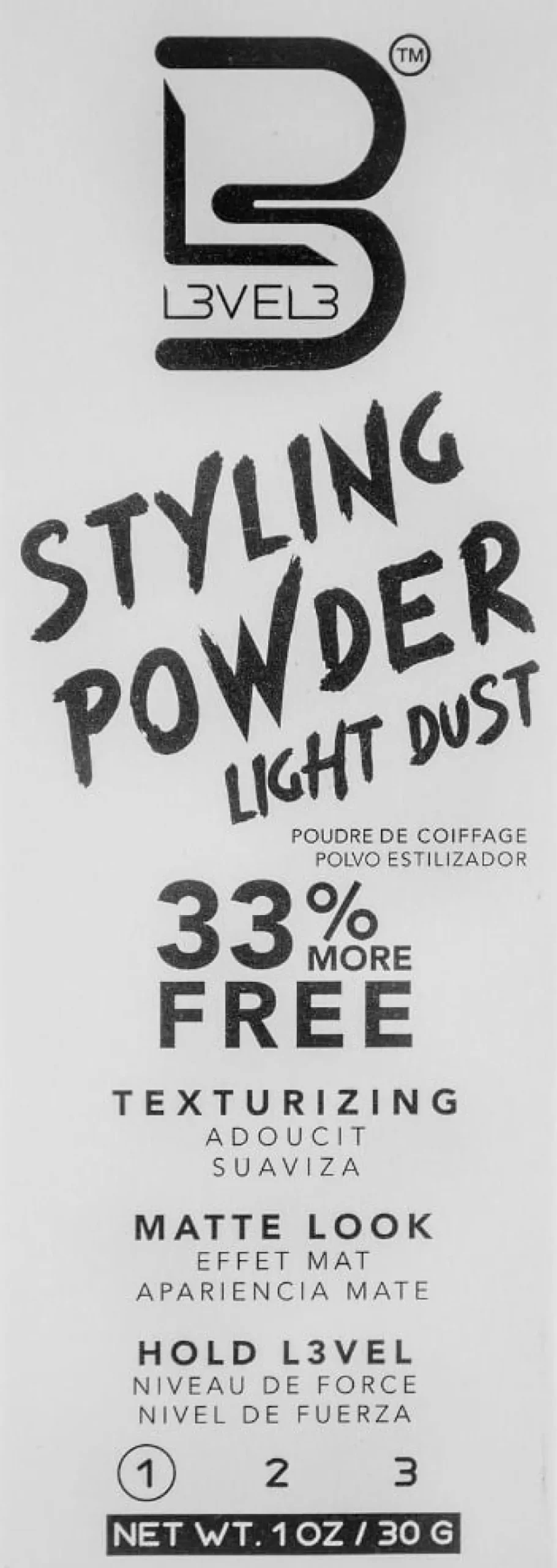 L3VEL3 Light Hold Styling Powder - 30g