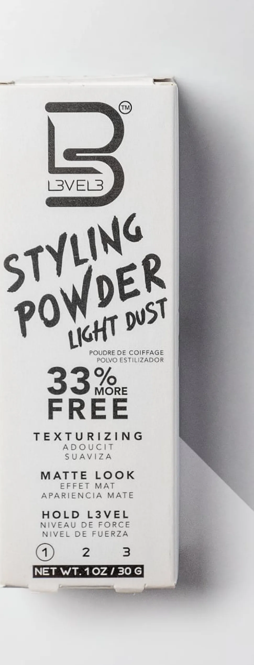 L3VEL3 Light Hold Styling Powder - 30g