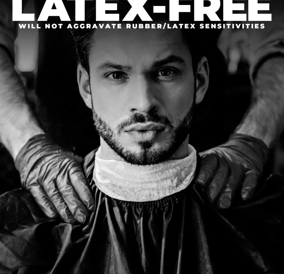 L3VEL3 Liquid Metal Large Professional Nitrile Gloves 100 Pack