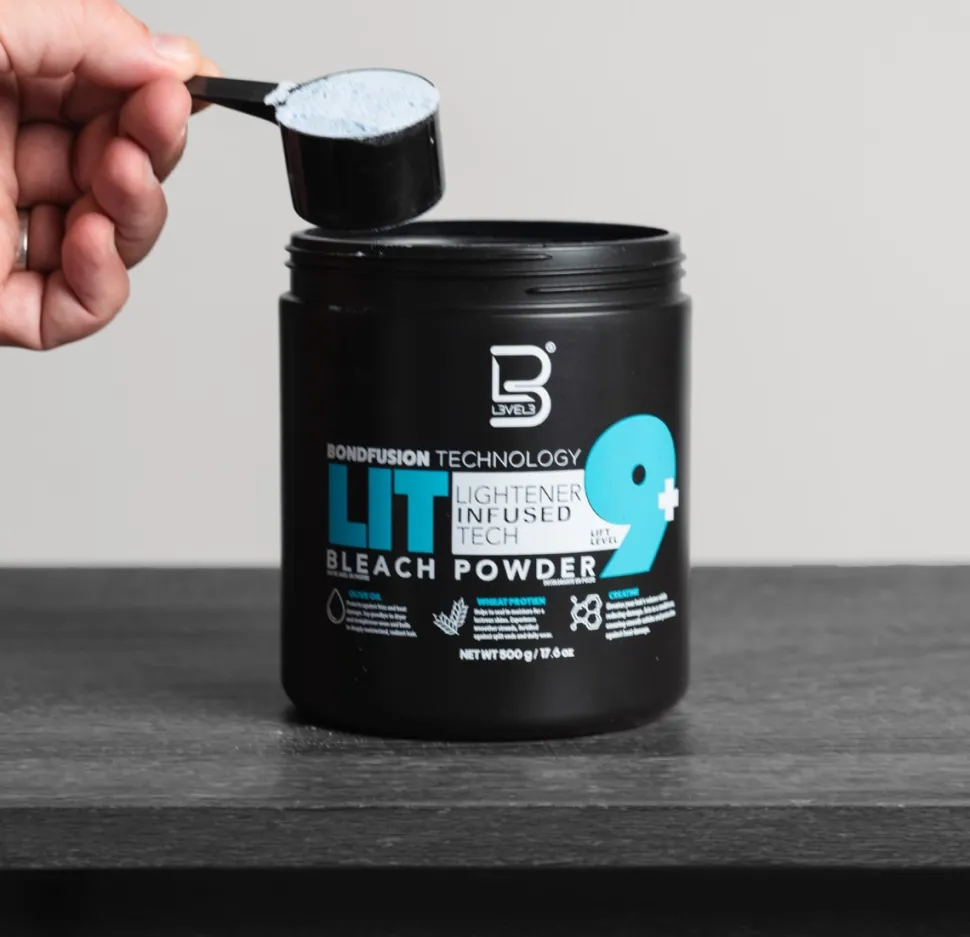 L3VEL3 Lit Bleach Powder Level 9+ 500 g