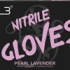 L3VEL3 Pearl Lavender Large Professional Nitrile Gloves 100 Pack