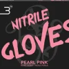 L3VEL3 Pearl Pink Small Professional Nitrile Gloves 100 Pack