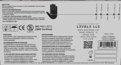 L3VEL3 Pearl Pink Small Professional Nitrile Gloves 100 Pack