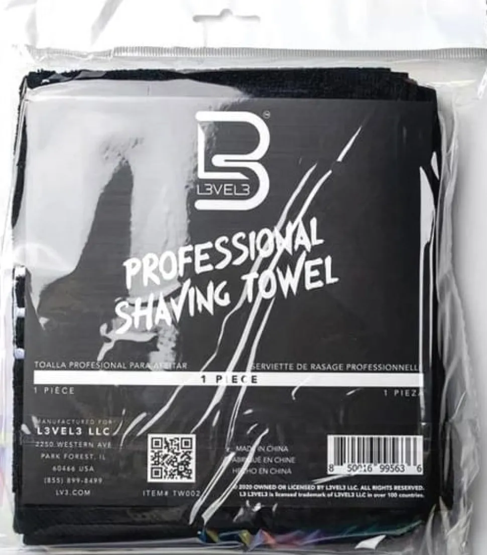 L3VEL3 Premium Shaving Towel 1 Pcs