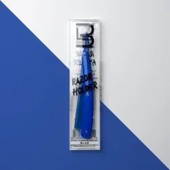 L3VEL3 Straight Razor Holder Blue