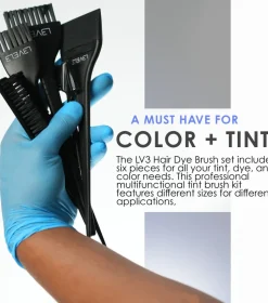 L3VEL3 Tint Brush Set 6 Pack