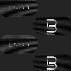 L3VEL3 Velcro Hair Grips 4 Pcs