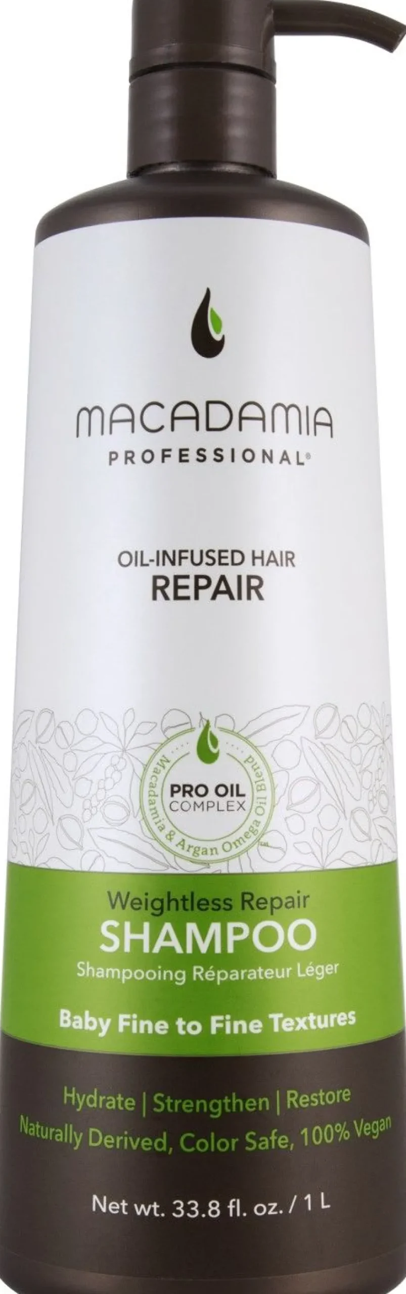 Macadamia Weightless Repair Shampoo 1000 ml