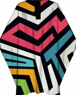 Marmara Barber Cape Funky Colors