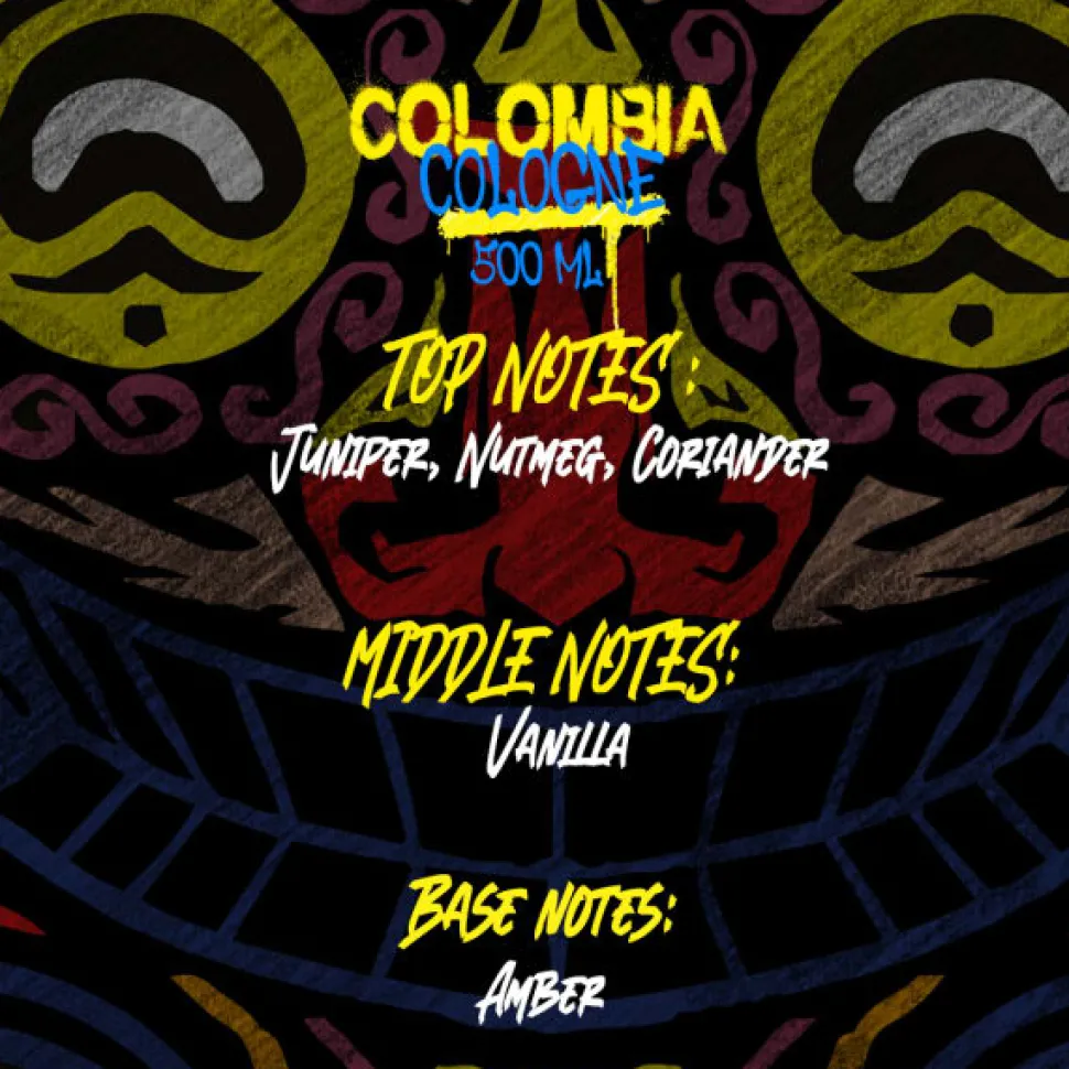 Marmara Colombia Eau De Cologne 70° - 500 ml