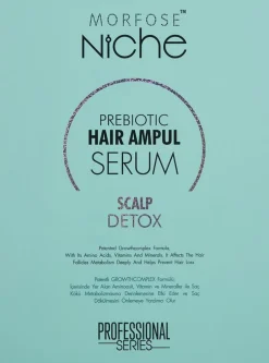 Morfose Niche Scalp Detox Prebiotic Hair Ampul Serum 12x4 ml
