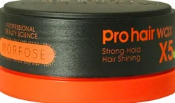 Morfose Pro Hair Wax X5 Strong Hold Orange Men 150 ml