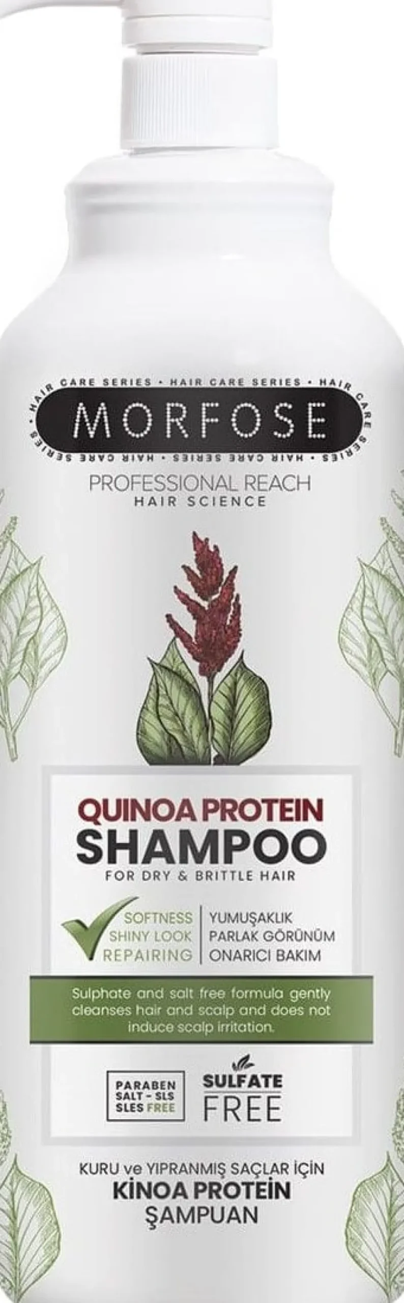Morfose Quinoa Protein Shampoo 1000 ml