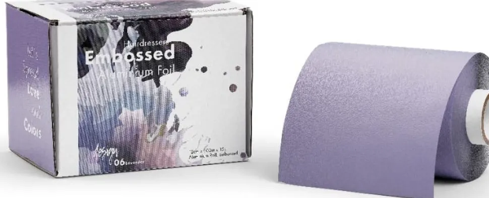 My Professional Embossed Foil 12 cm Lavender 100m