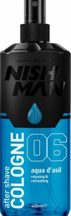 Nishman After Shave Cologne Aqua D'asil - 400 ml