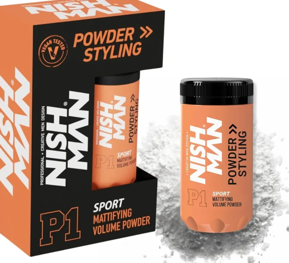 Nishman Hair Styling Powder Wax Sport 20g