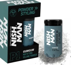 Nishman Hair Styling Powder Wax GumGum 20g