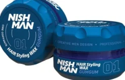 Nishman Hair Styling Wax No.01 Gumgum - 150 ml