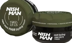 Nishman Matte Hair Styling Fibre Paste Pomade F2 100 ml
