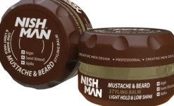 Nishman Mustache & Beard Styling Wax 100ml