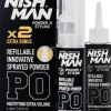 Nishman Refillable Sprayed Powder 20g + 20g