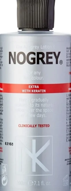 Nogrey Lotion Against Grey Hair With Keratin - 200 ml