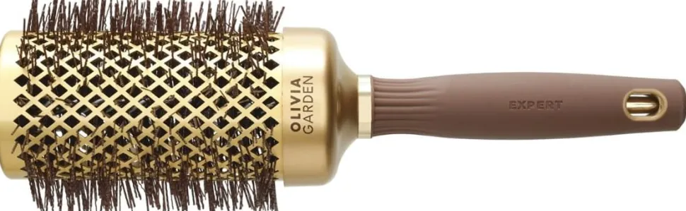 Olivia Garden Expert Blowout Shine Gold & Brown 55 mm