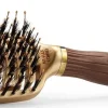 Olivia Garden Expert Care Flex Boar & Nylon Bristles - Gold & Brown