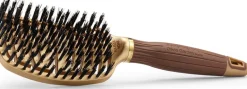 Olivia Garden Expert Care Flex Boar Bristles - Gold & Brown