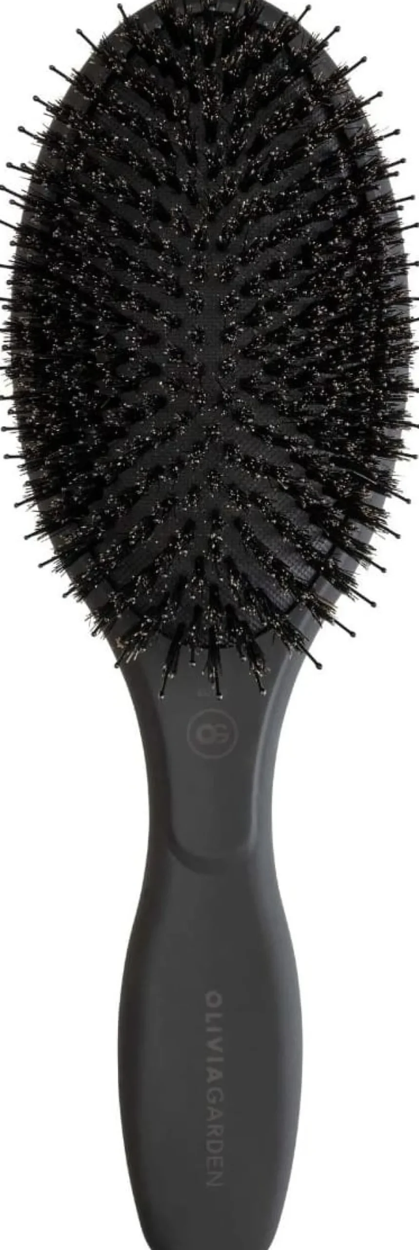 Olivia Garden Expert Care Oval - Boar & Nylon Bristles Black