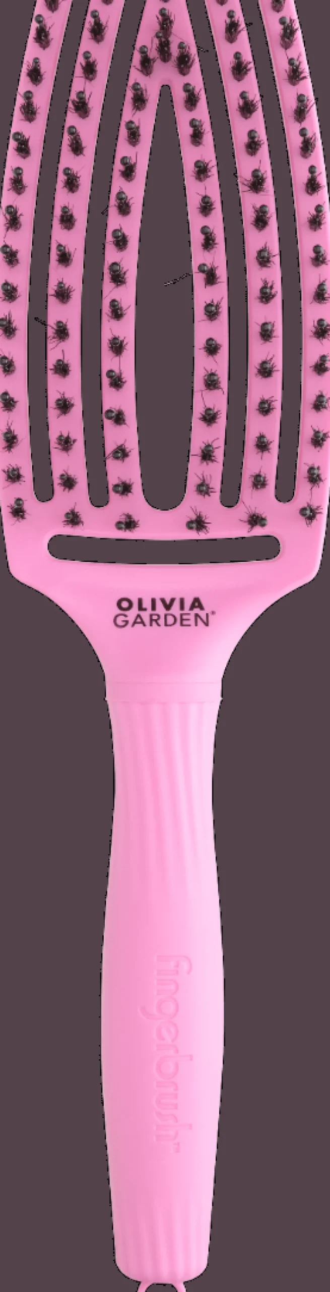 Olivia Garden Fingerbrush Boar & Nylon M Think Pink Pink Tokyo