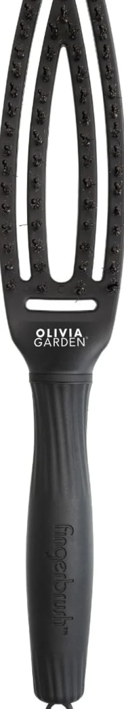 Olivia Garden Fingerbrush Combo Full Black - Small
