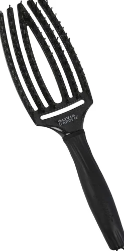 Olivia Garden Fingerbrush Care Iconic Medium - Black Onyx