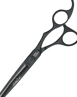 Olivia Garden Silk Cut Matt Black 6"