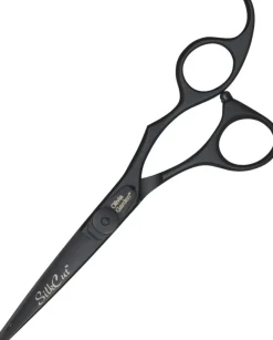 Olivia Garden Silk Cut Set Matt Black 5.75" + Thinning Schear 6.35"