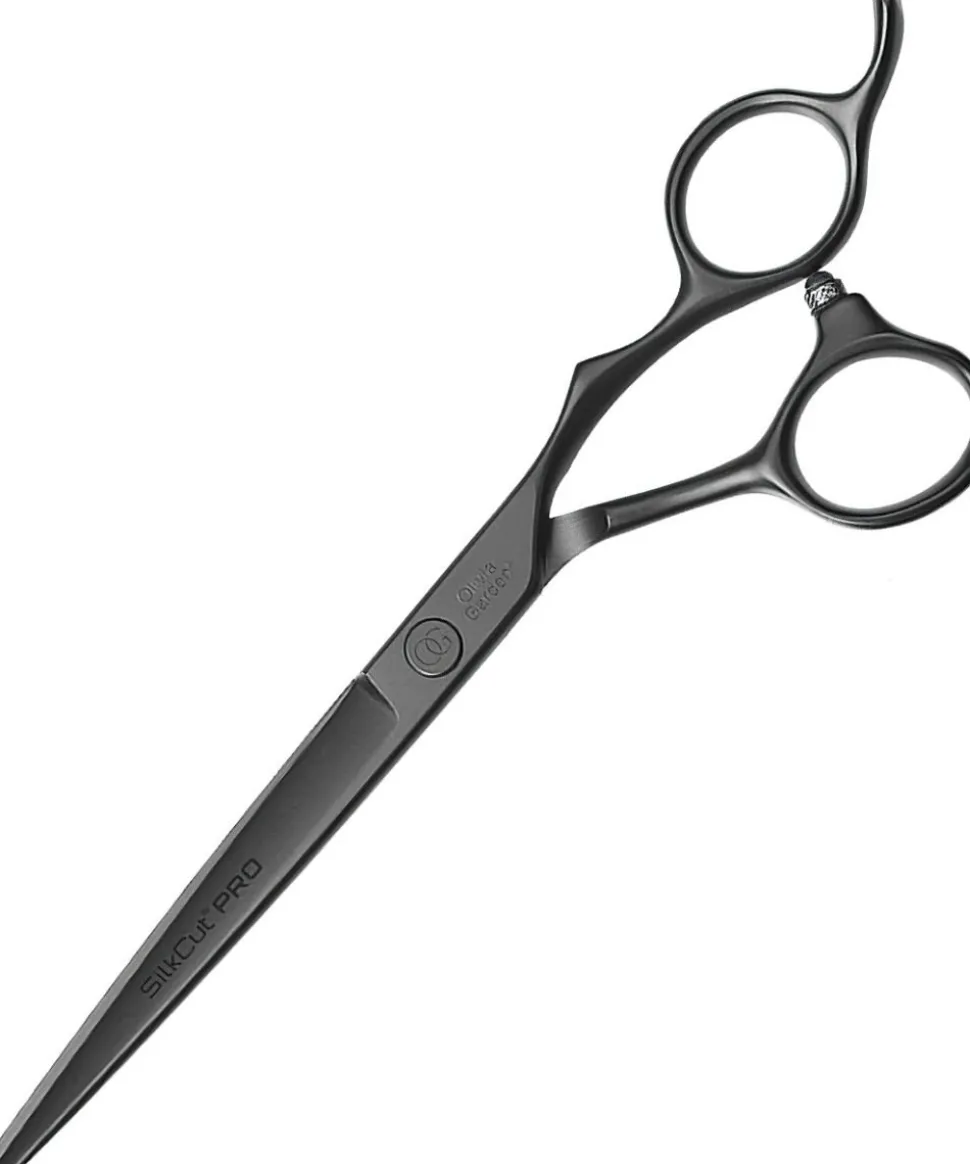 Olivia Garden SilkCut PRO Matt Black 6.50"