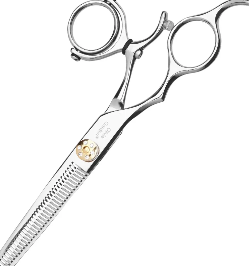 Olivia Garden Swivel Cut 6" - 35 Teeth Japan Left Handed
