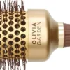 Olivia Garden XL Expert Blowout Speed Wavy Bristles Gold & Brown 45 mm