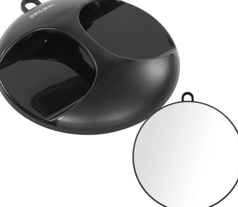 Original Best Buy Hand Mirror Black "LUNA"