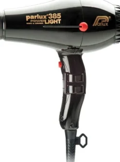 Parlux 385 Power Light Ionic & Ceramic Black 2150 Watt